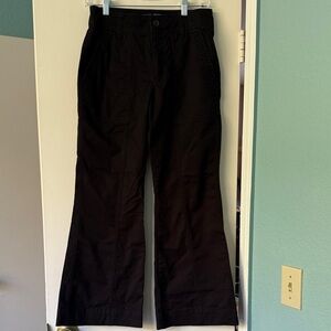 Old Navy Mid rise flare black pants